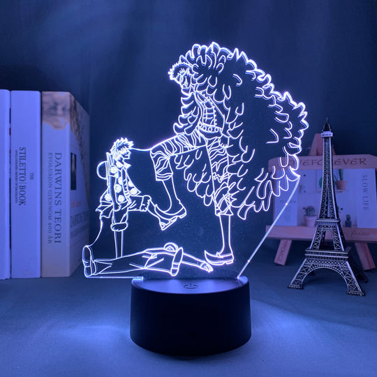 Luffy vs. Doflamingo LED Light Lamp
