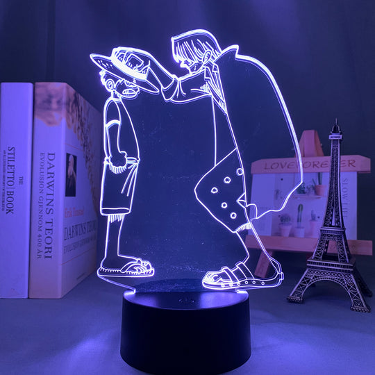 Luffy and Sanji LED Light Lamp