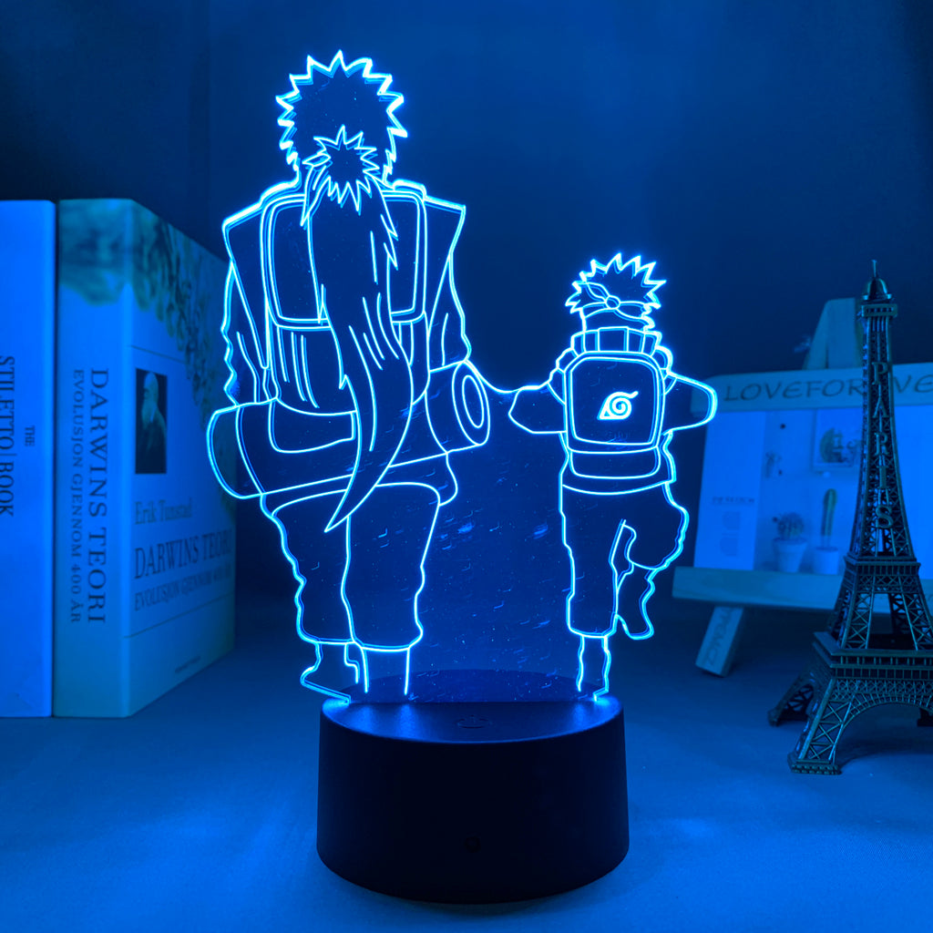 Naruto and Jiraiya LED Light Lamp