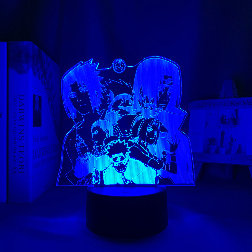 Naruto Shippuden LED Light Lamp