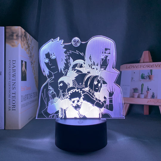 Naruto Shippuden LED Light Lamp