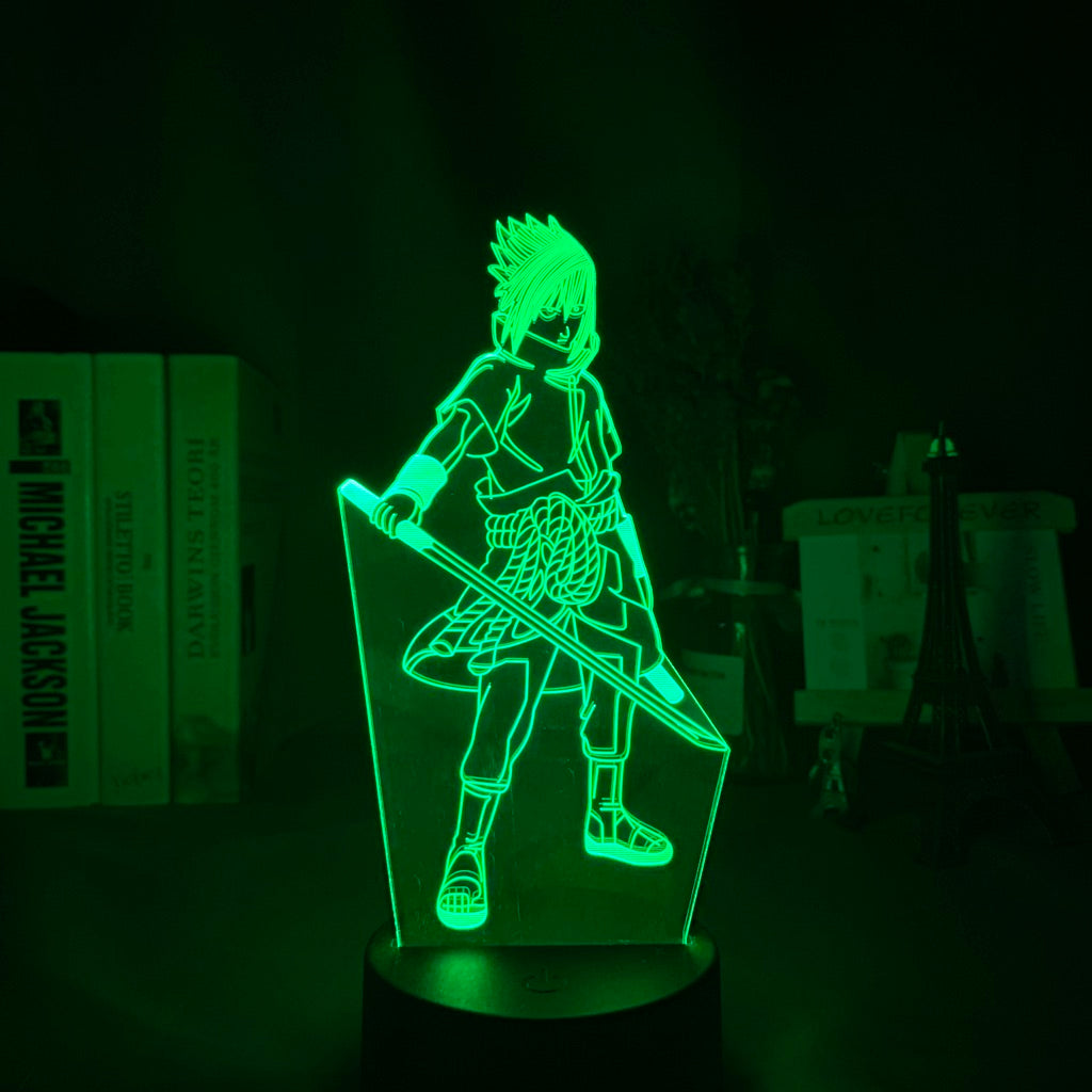 Sasuke Uchiha LED Light Lamp