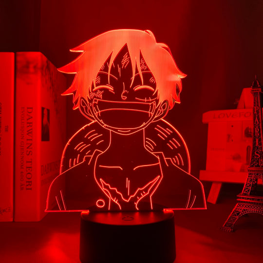 Luffy Smiling LED Light Lamp