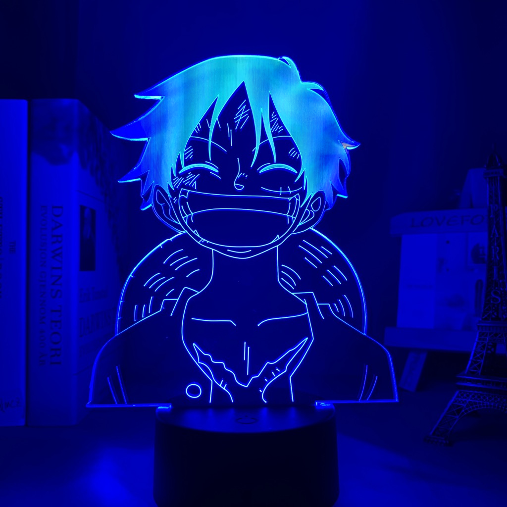 Luffy Smiling LED Light Lamp