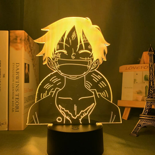 Luffy Smiling LED Light Lamp