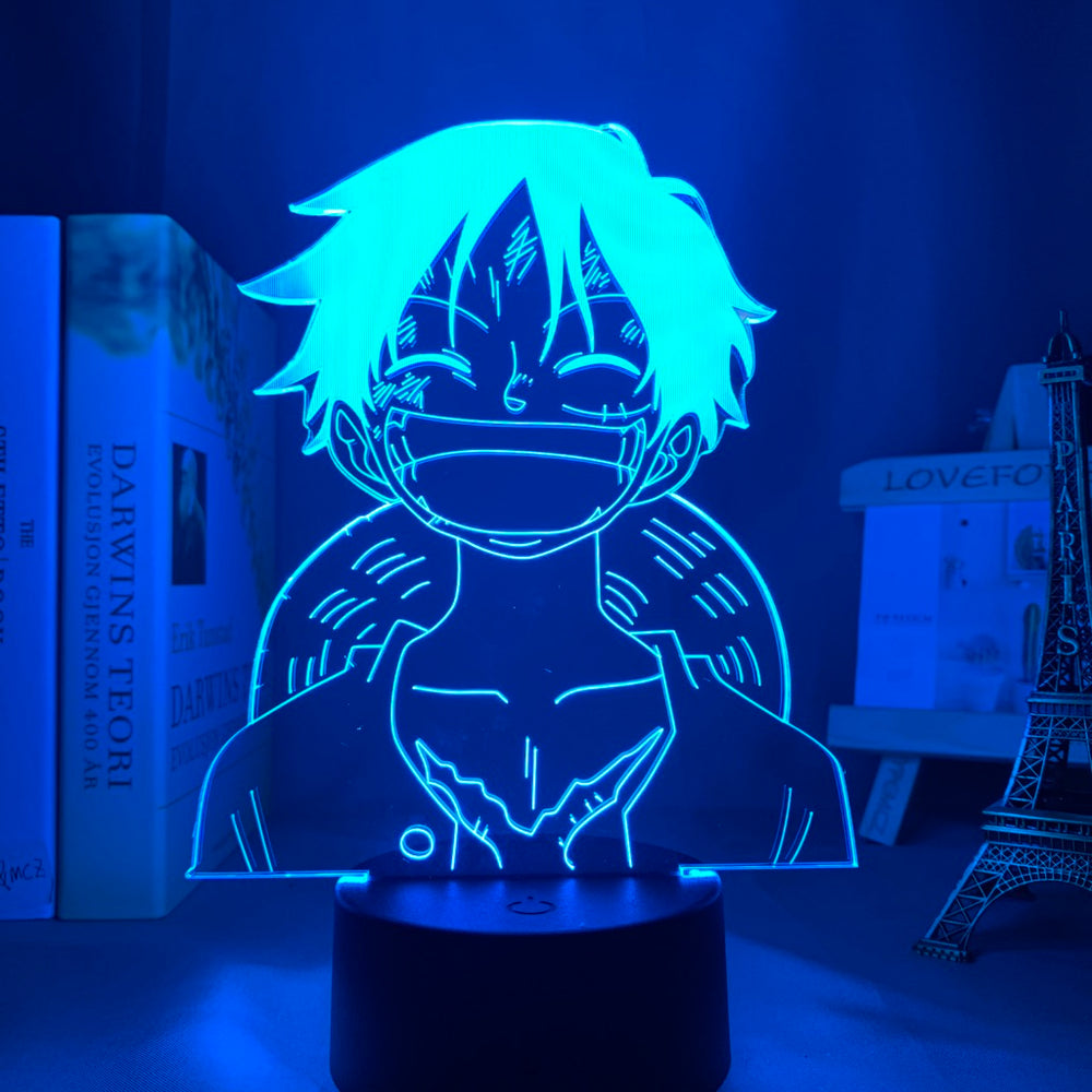 Luffy Smiling LED Light Lamp