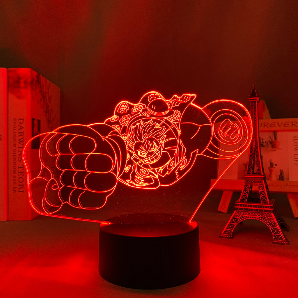 Luffy Gear Four LED Light Lamp