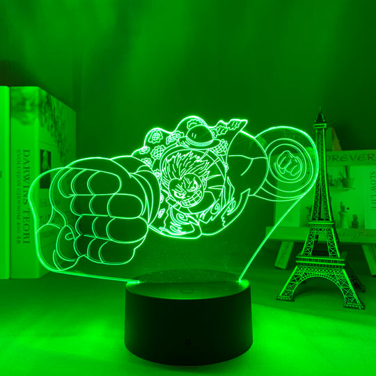 Luffy Gear Four LED Light Lamp