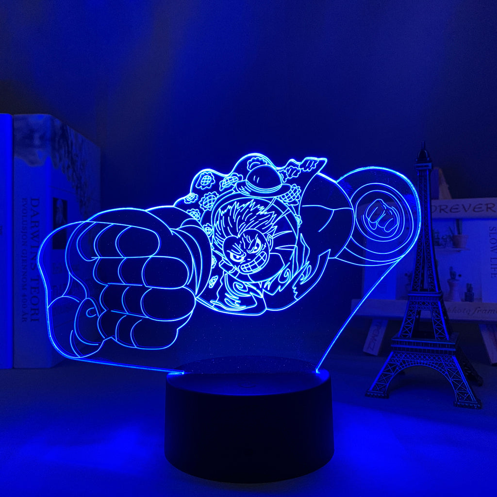 Luffy Gear Four LED Light Lamp