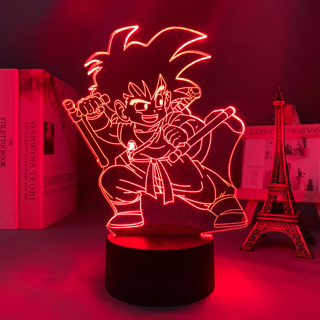 Kid Goku LED Light Lamp