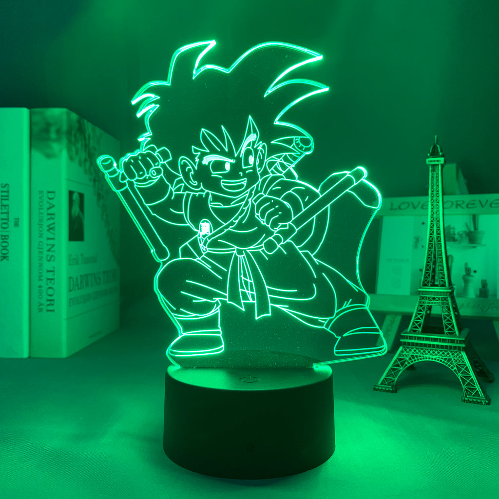 Kid Goku LED Light Lamp