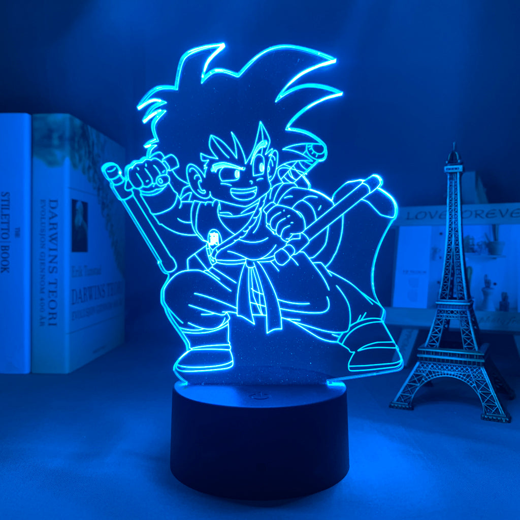 Kid Goku LED Light Lamp