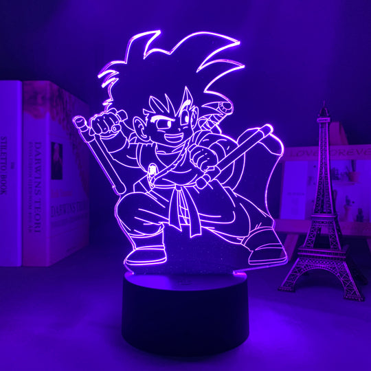 Kid Goku LED Light Lamp