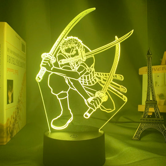 Roronoa Zoro LED Light Lamp