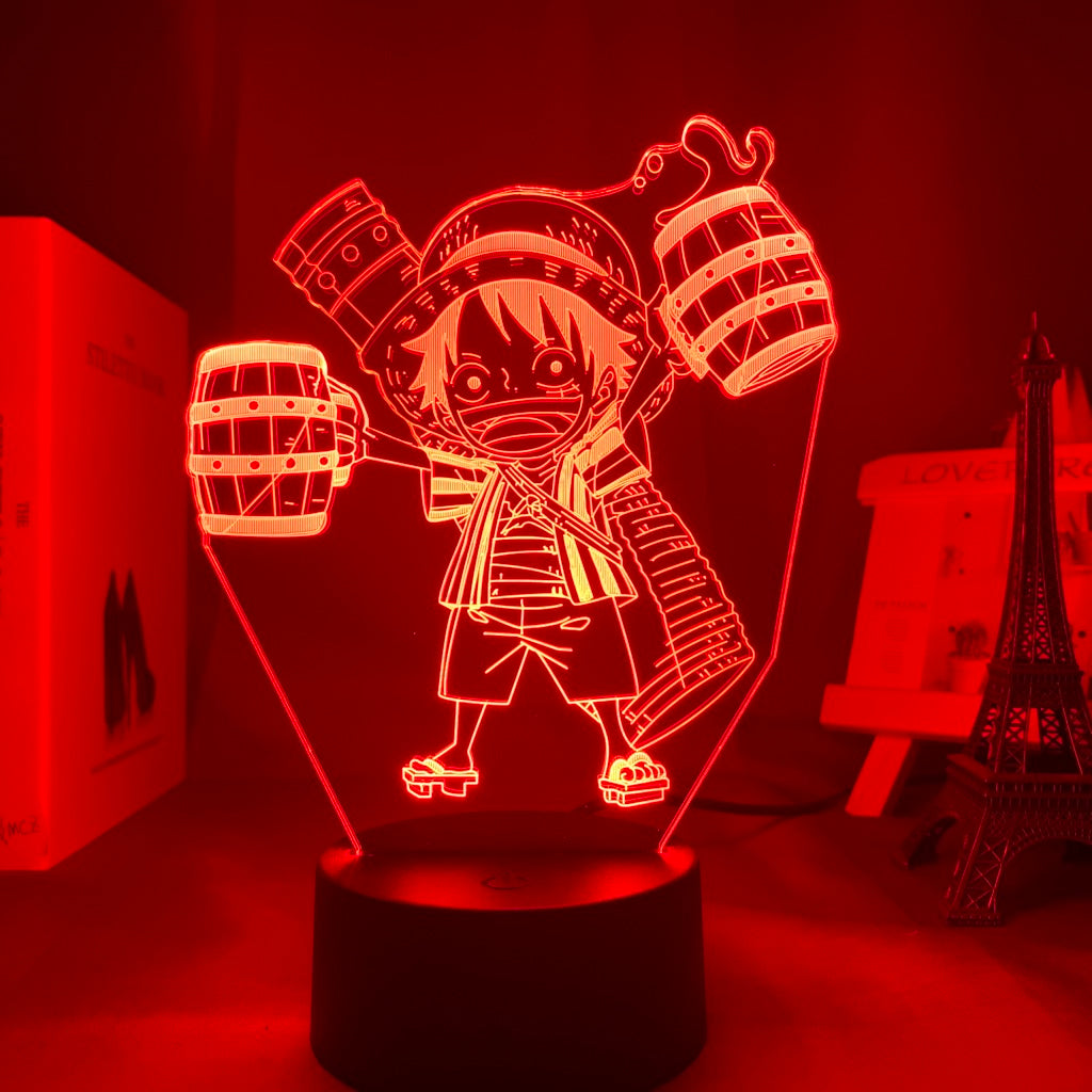 Monkey D. Luffy Chibi LED Light Lamp