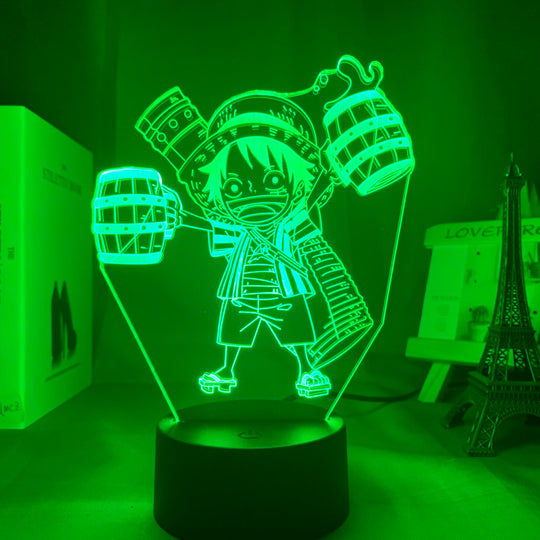 Monkey D. Luffy Chibi LED Light Lamp