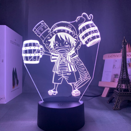 Monkey D. Luffy Chibi LED Light Lamp