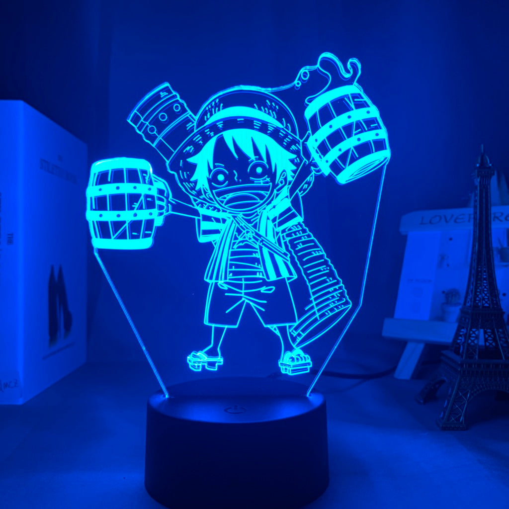 Monkey D. Luffy Chibi LED Light Lamp