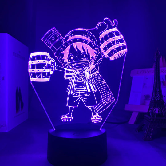 Monkey D. Luffy Chibi LED Light Lamp