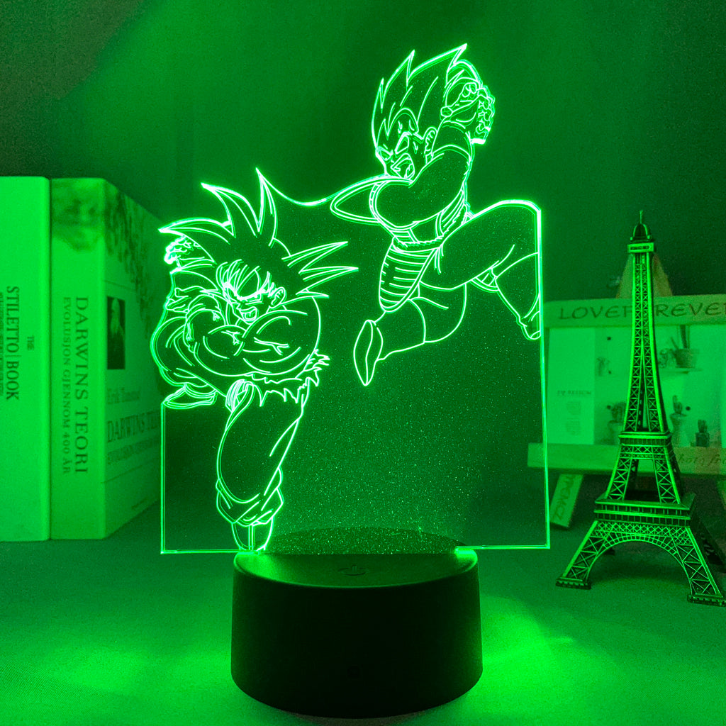 Goku vs. Vegeta LED Light Lamp