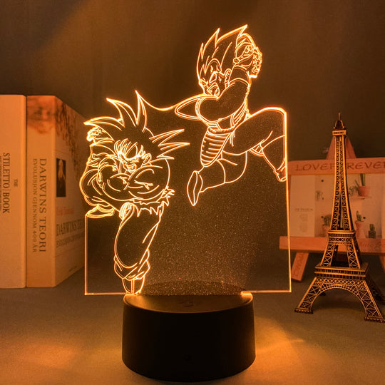 Goku vs. Vegeta LED Light Lamp