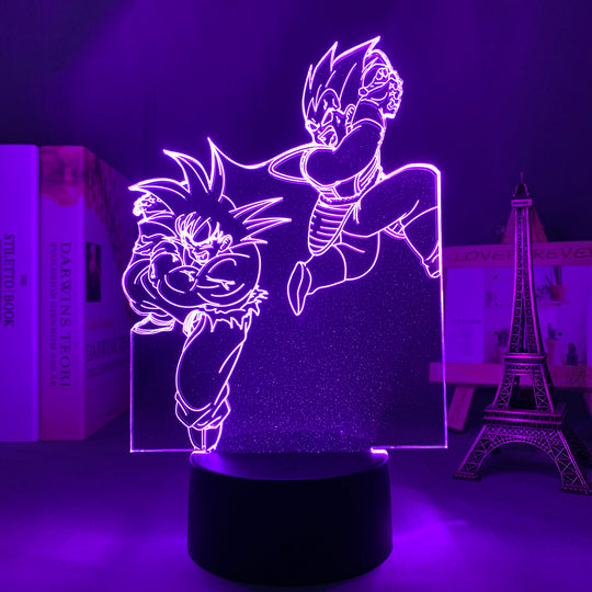 Goku vs. Vegeta LED Light Lamp