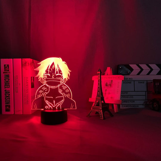 Luffy Smiling LED Light Lamp