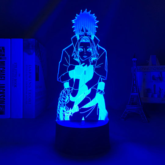 Sasuke and Sakura LED Light Lamp