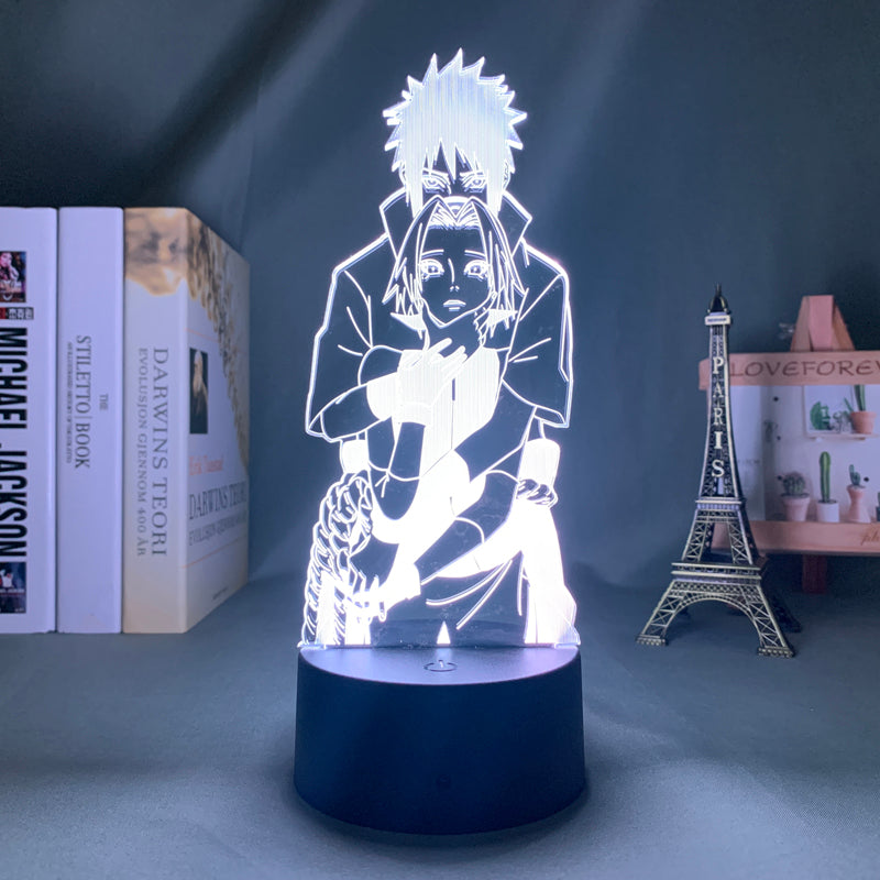 Sasuke and Sakura LED Light Lamp