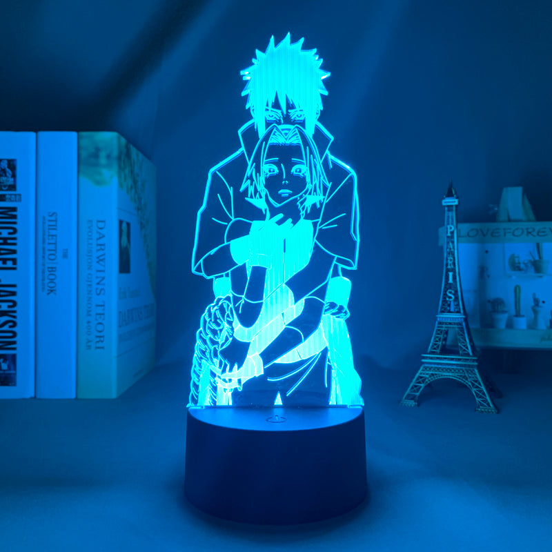 Sasuke and Sakura LED Light Lamp