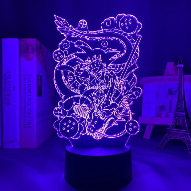 Goku and Shenron LED Light Lamp