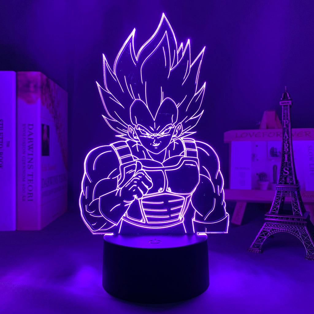 Super Vegeta LED Light Lamp