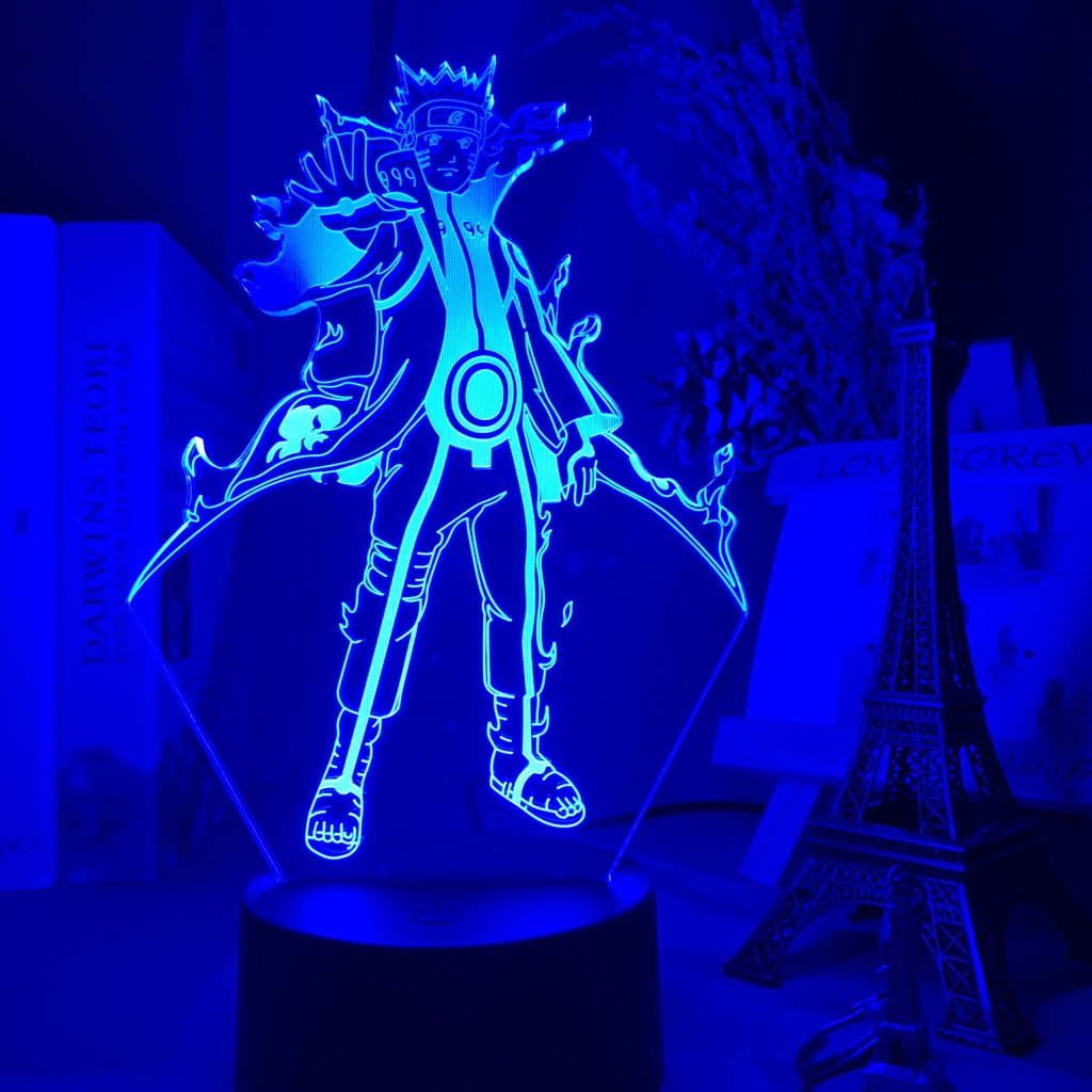 Naruto Nine-Tails Chakra Mode Lamp