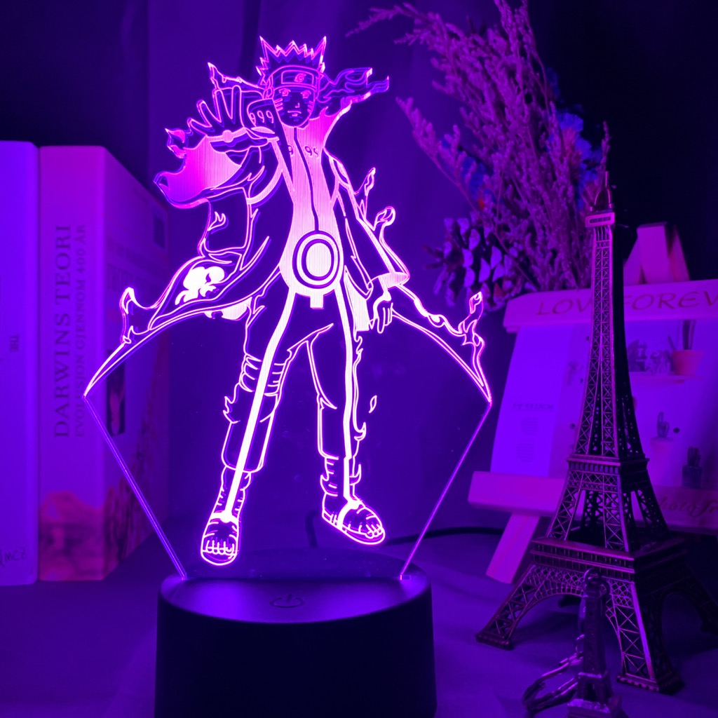 Naruto Nine-Tails Chakra Mode Lamp