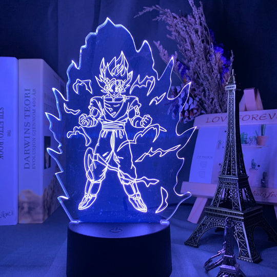 Goku Super Saiyan LED Light Lamp