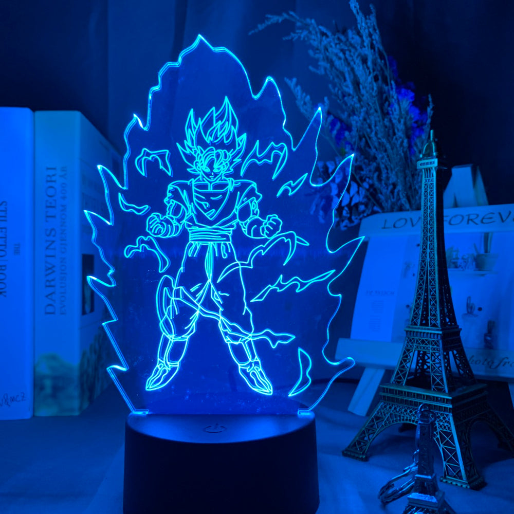 Goku Super Saiyan LED Light Lamp