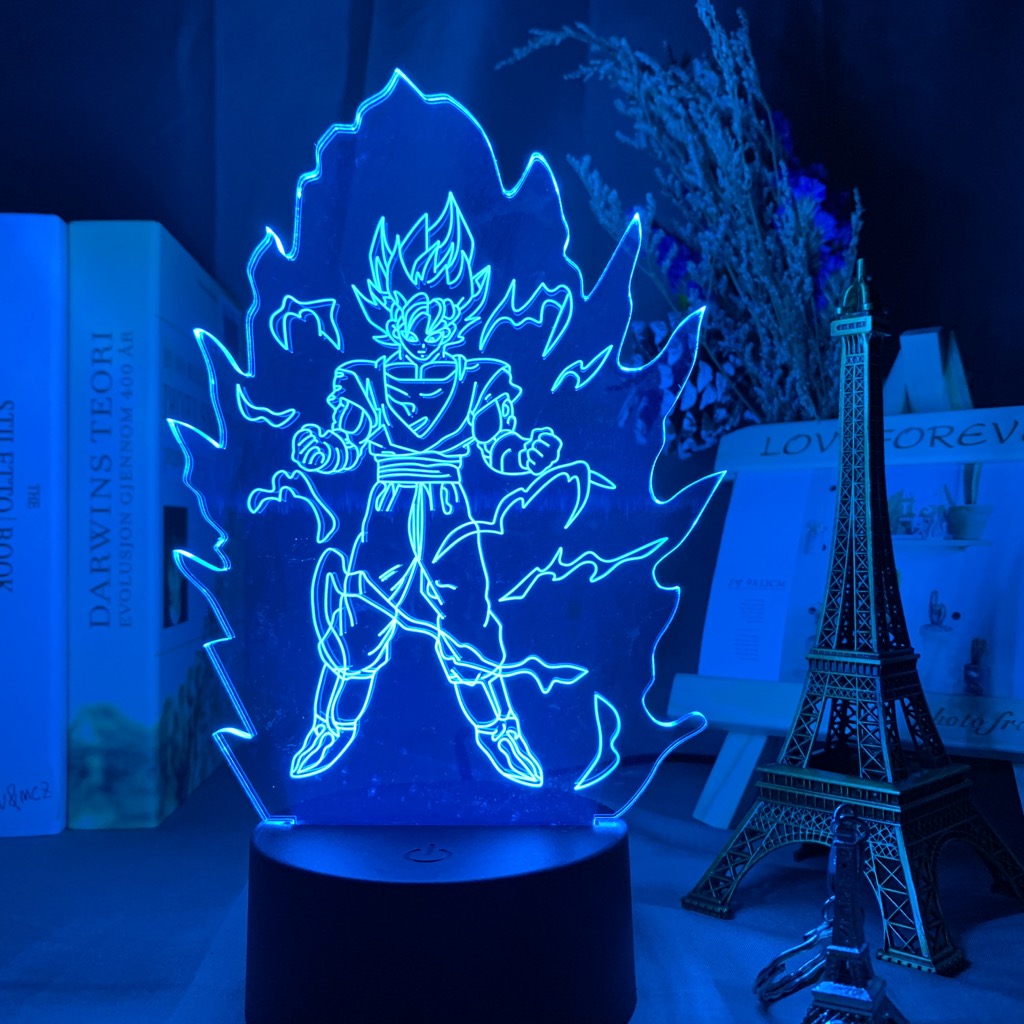 Goku Super Saiyan LED Light Lamp