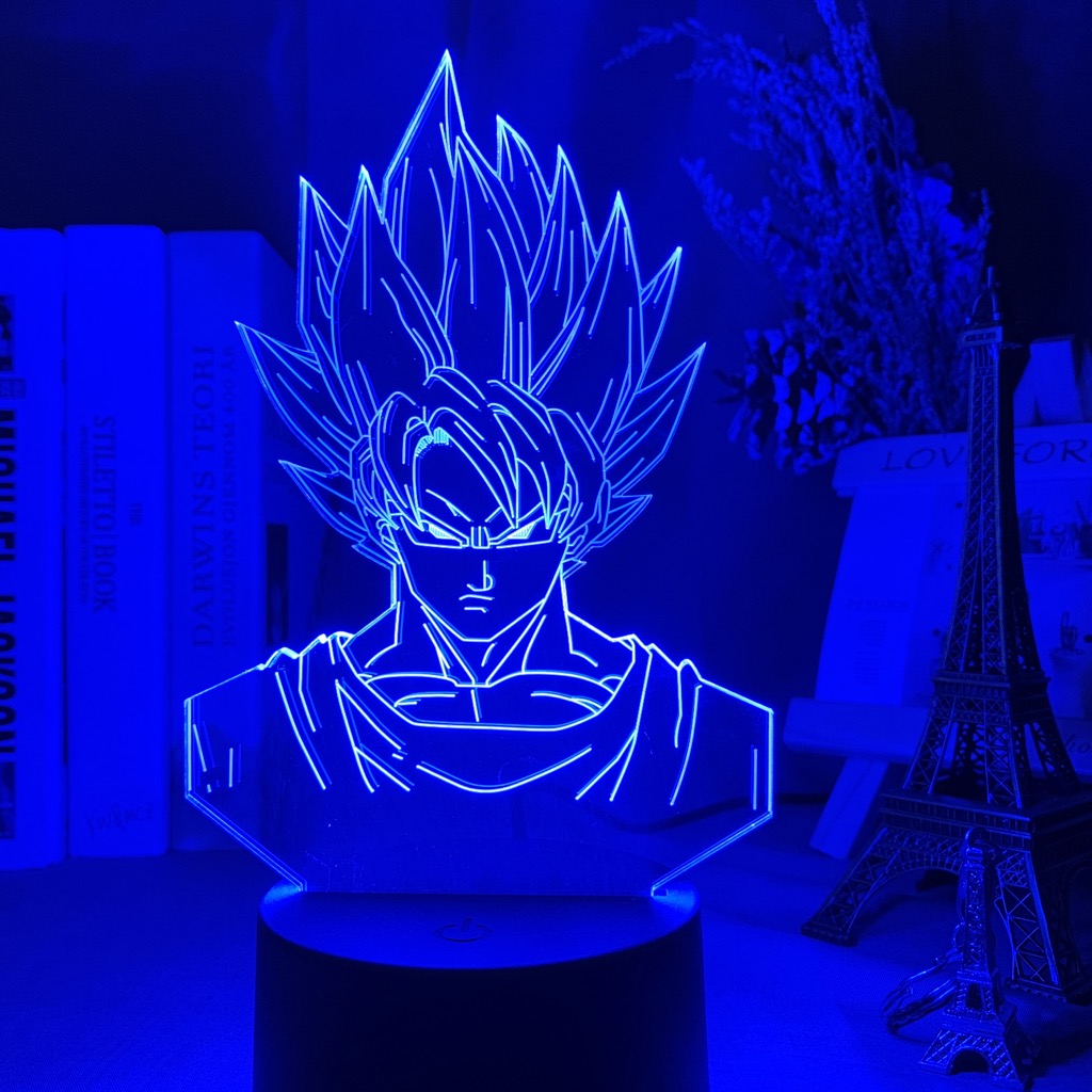 Goku Super Saiyan LED Light Lamp