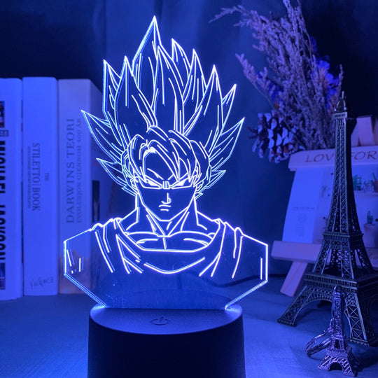 Goku Super Saiyan LED Light Lamp