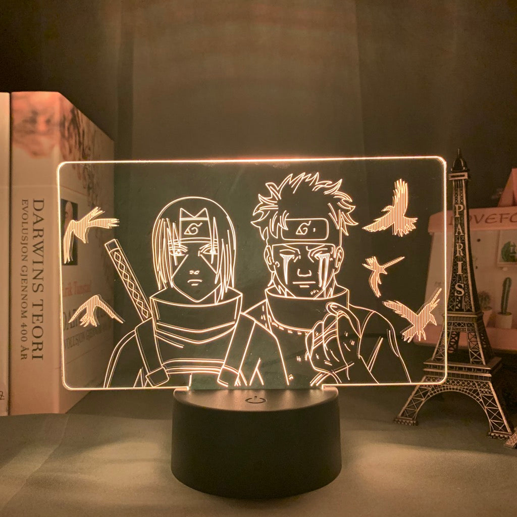 Itachi Uchiha and Shisui Uchiha LED Lamp