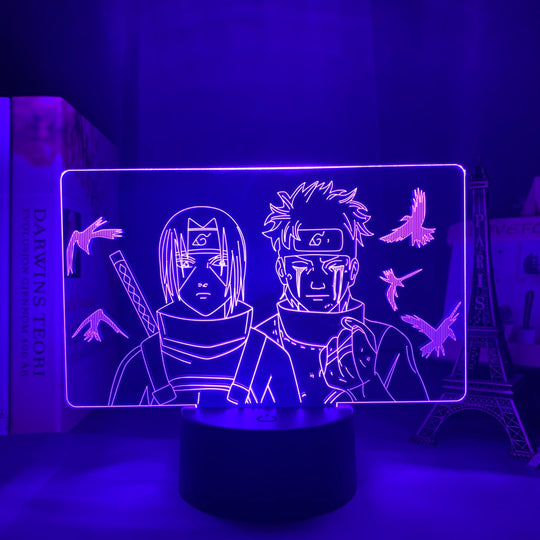 Itachi Uchiha and Shisui Uchiha LED Lamp