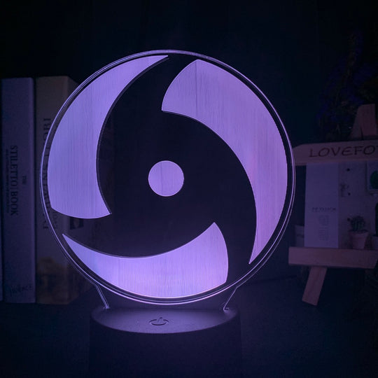 Itachi Mangekyou Sharingan LED Light Lamp 