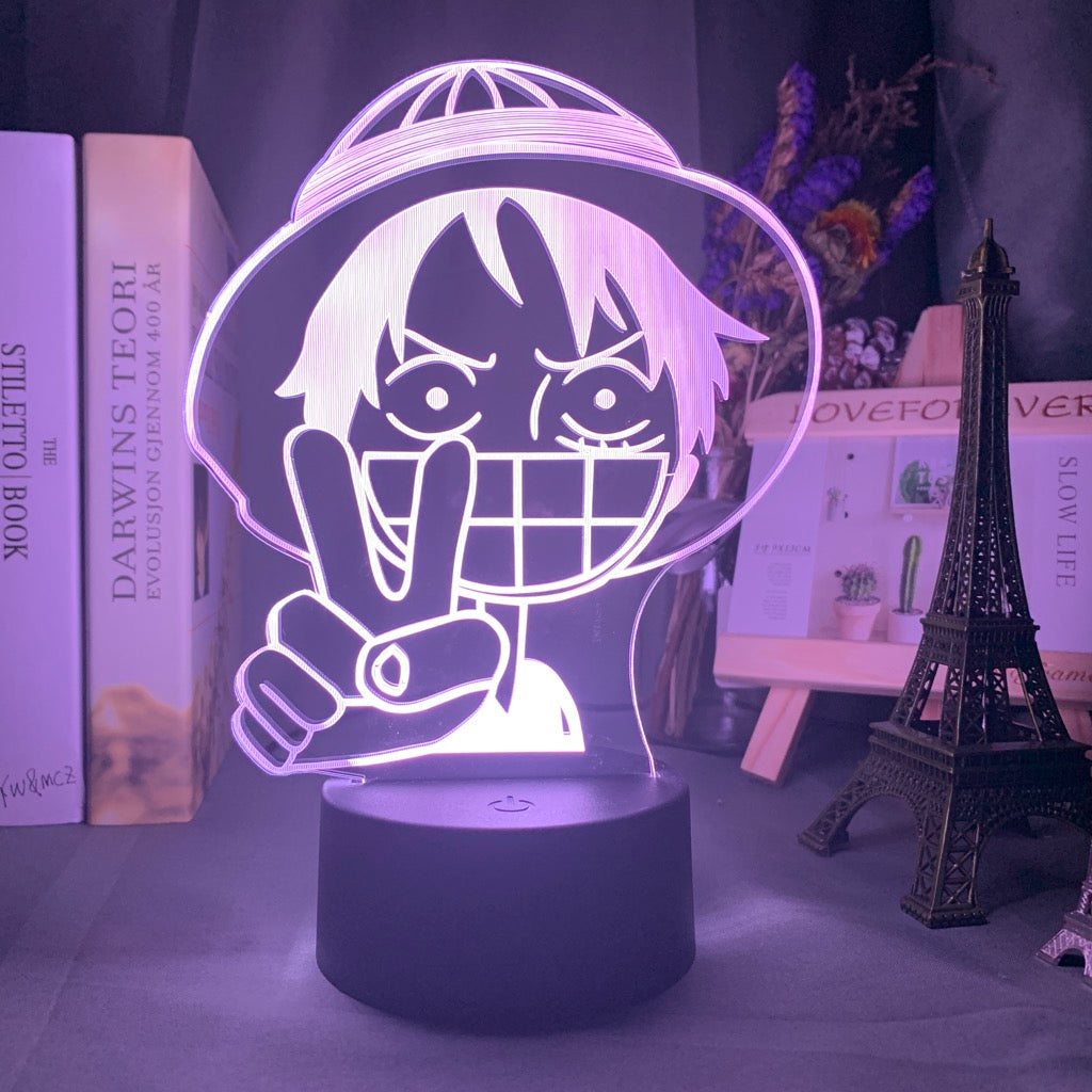 Monkey D. Luffy LED Light Lamp