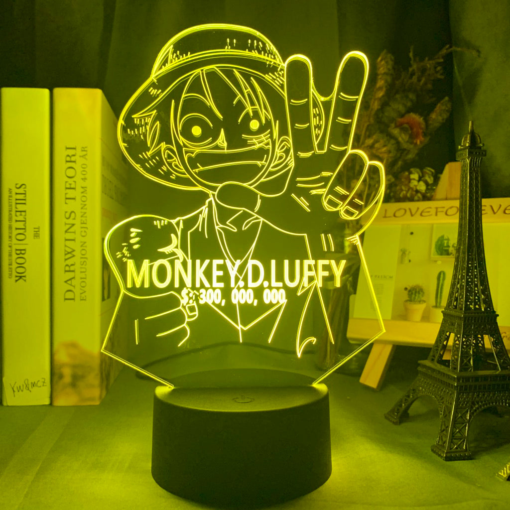 Monkey D. Luffy LED Lamp
