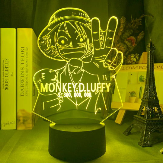 Monkey D. Luffy LED Lamp