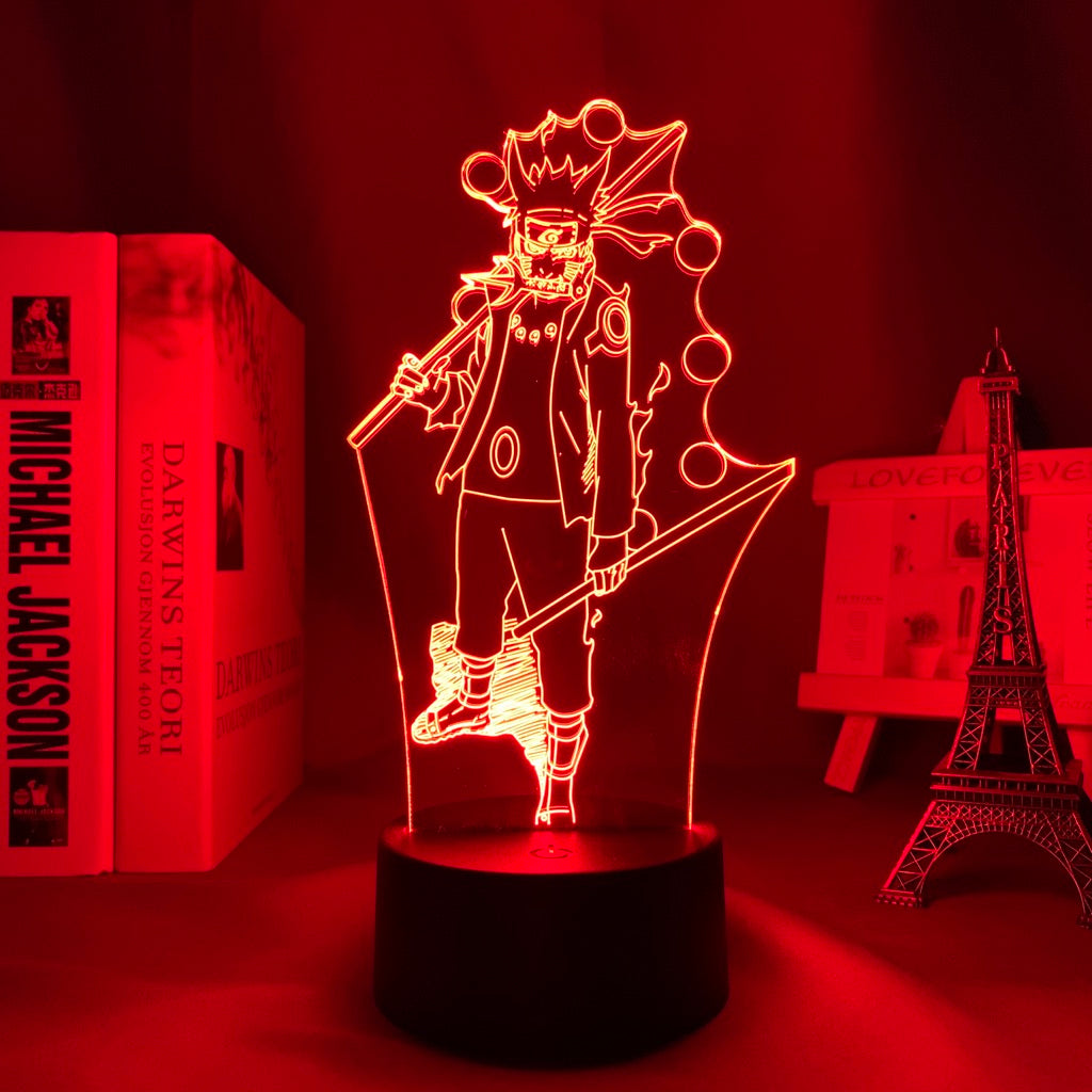 Naruto Six Paths Sage Mode LED Lamp