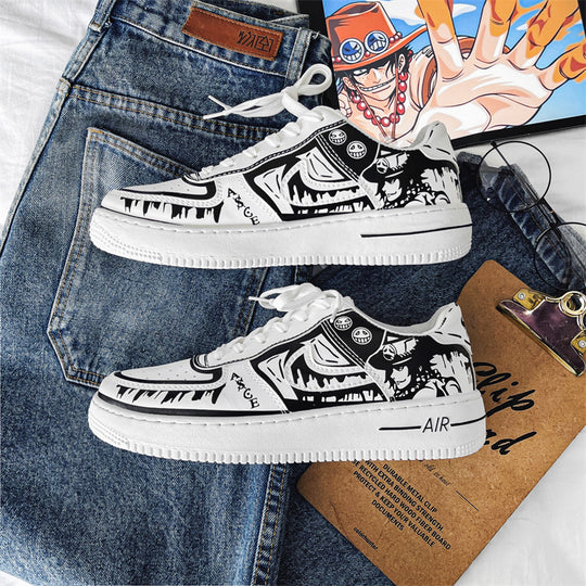 Portgas D. Ace Low Top Sneakers