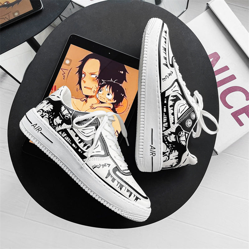 Portgas D. Ace Low Top Sneakers