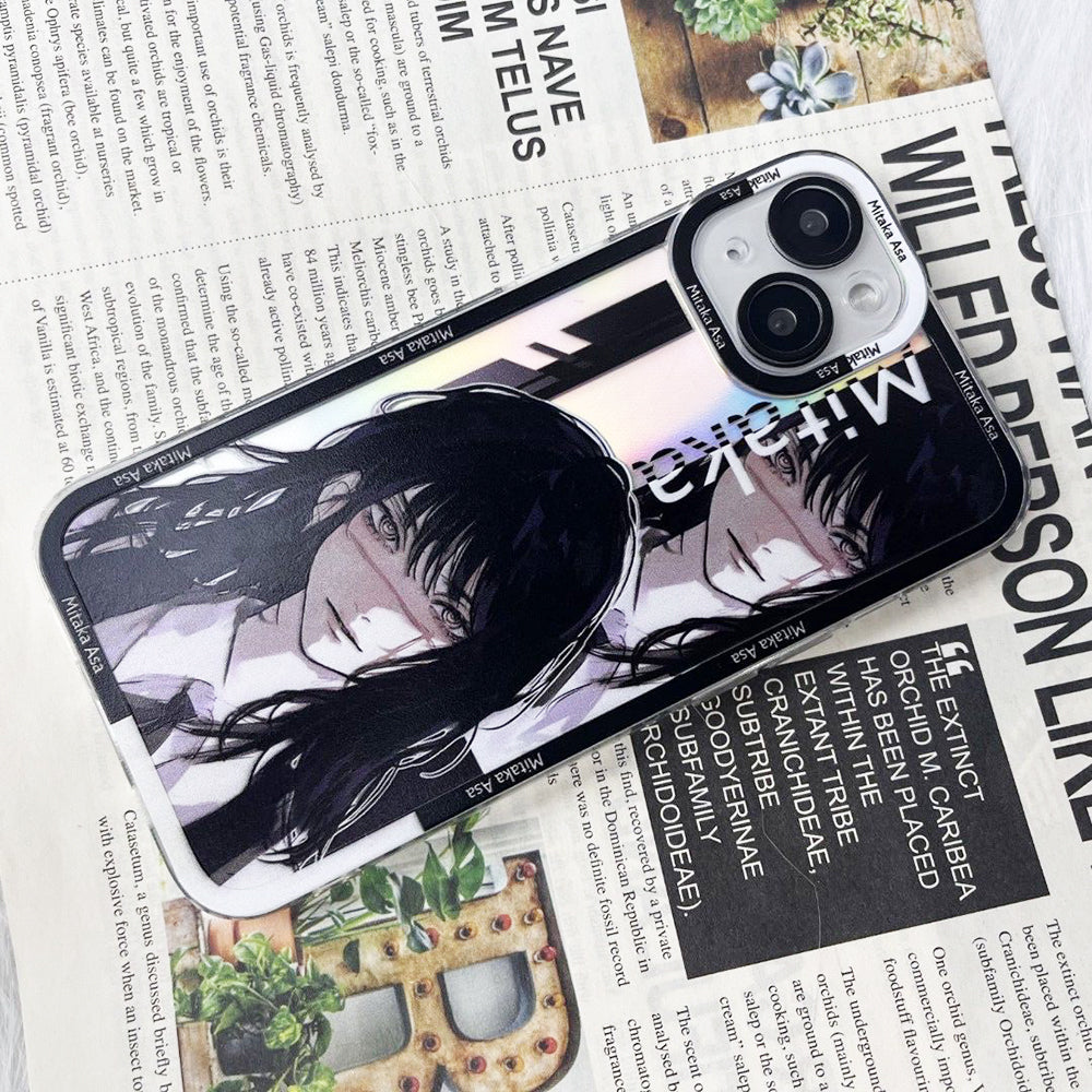Asa Mitaka Chainsaw Man iPhone Case