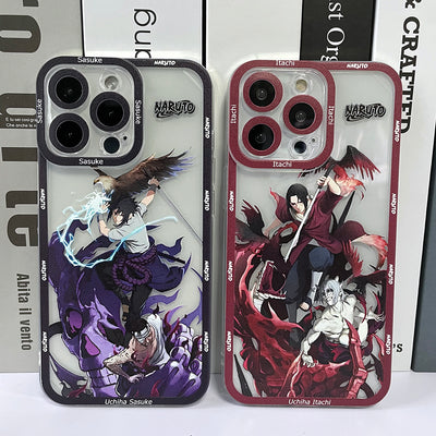 Sasuke and Itachi iPhone Case - islandofanime.com